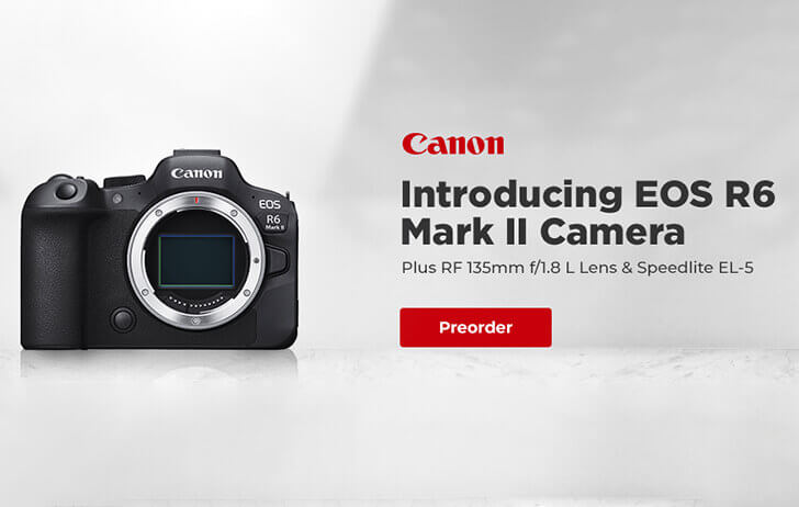 Canon EOS R6 Mark II body PRE ORDER
