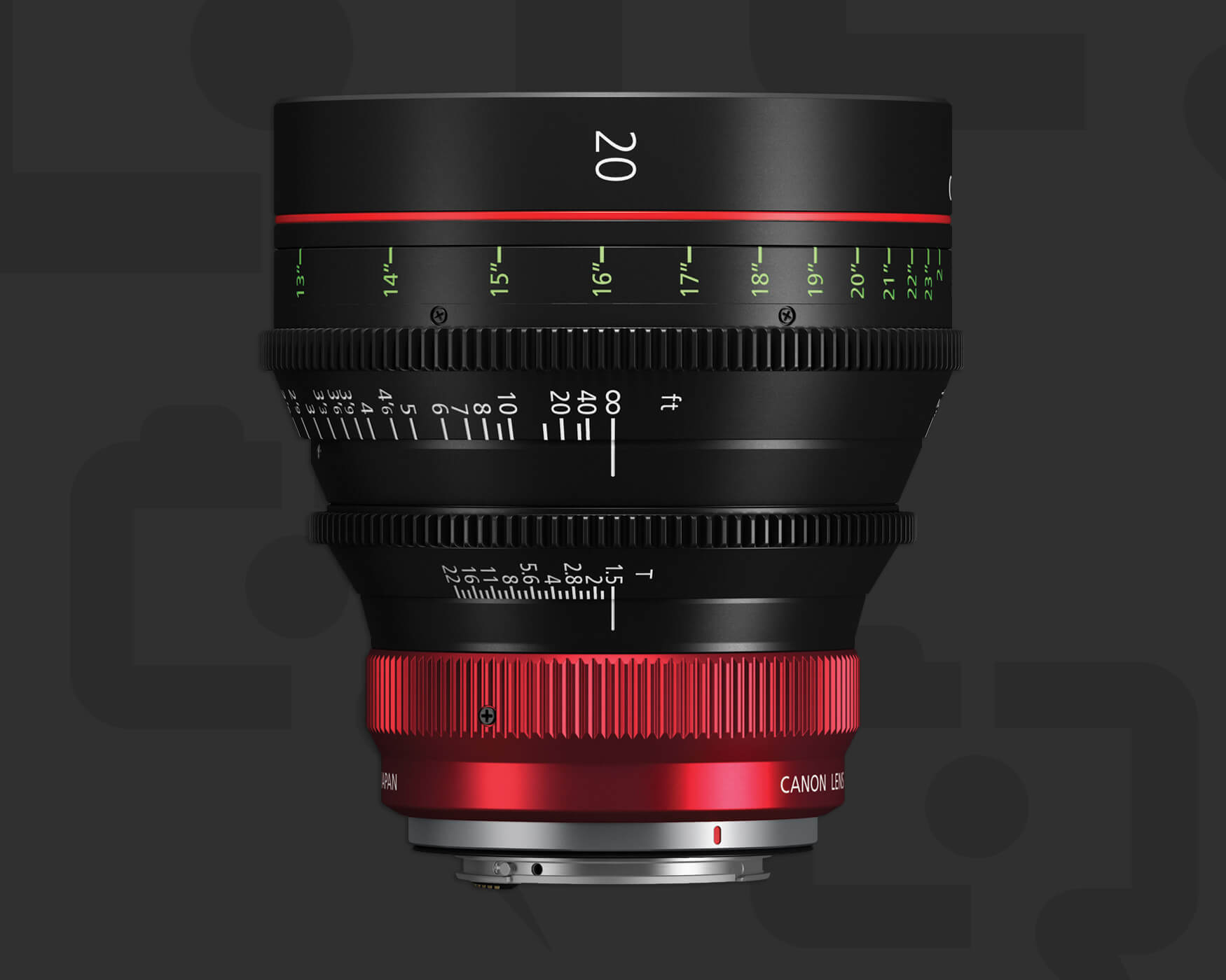 rf20cine - Canon officially announces the long rumored RF mount Cinema Prime Lens set